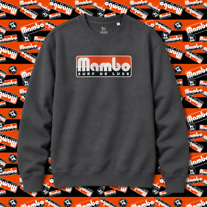 Surf Deluxe sweatshirt in Anthracite — garment front