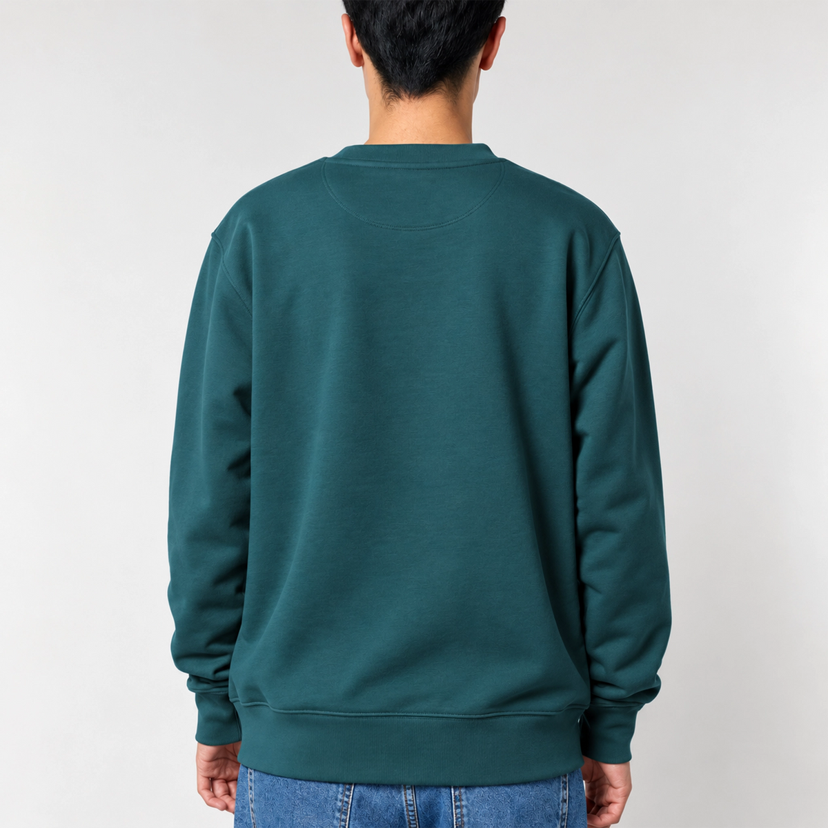 Surf Deluxe sweatshirt in Stargazer — model back