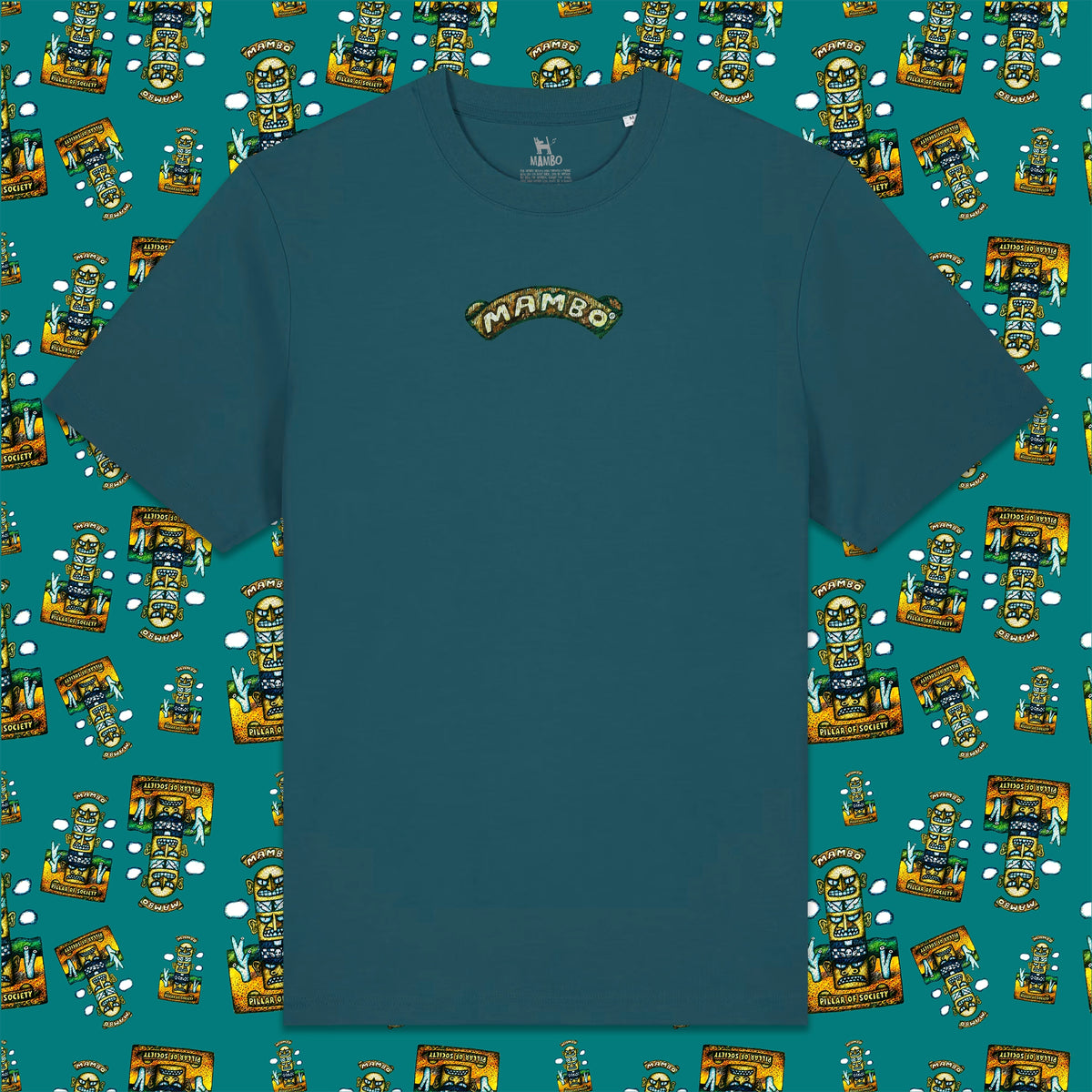 Pillar Of Society t-shirt in Stargazer — garment front