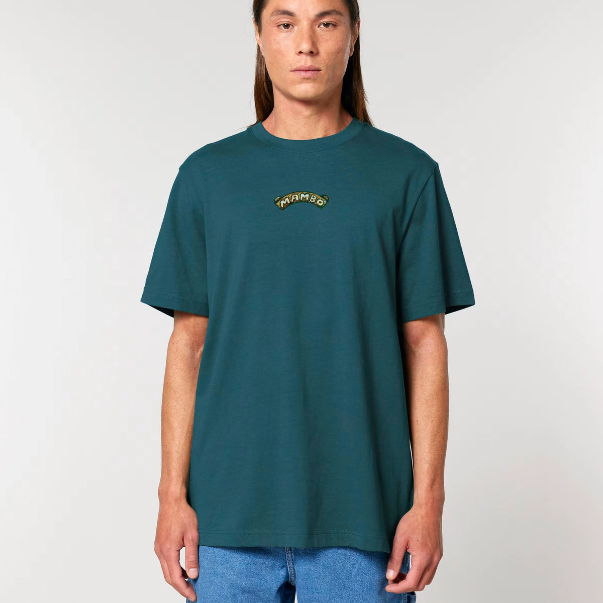 Pillar Of Society t-shirt in Stargazer — model front