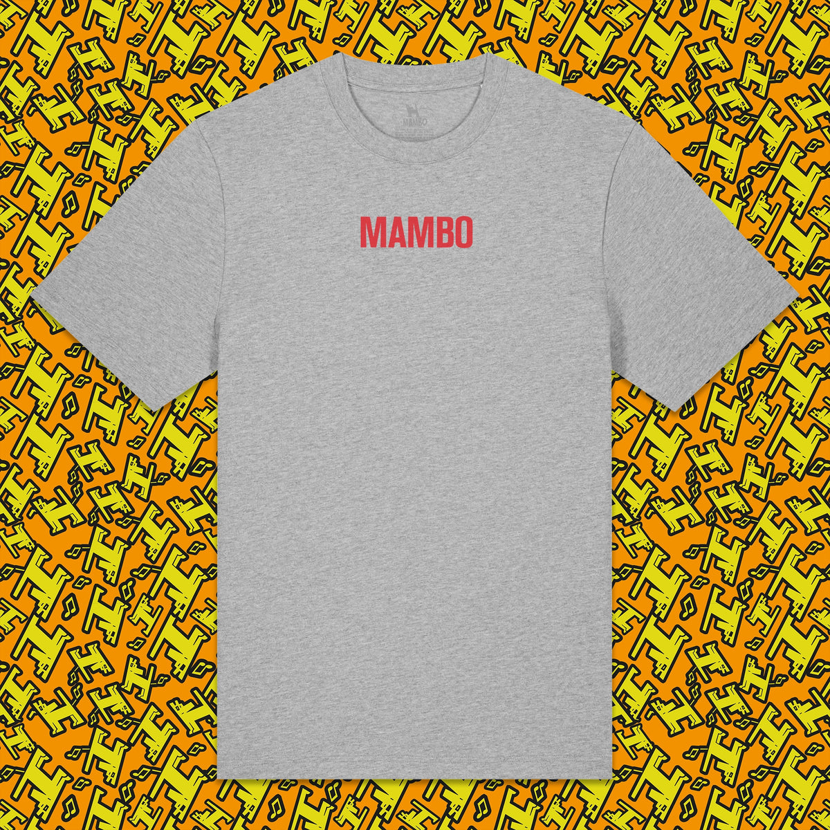 Lust For Life t-shirt in Heather Grey — garment front