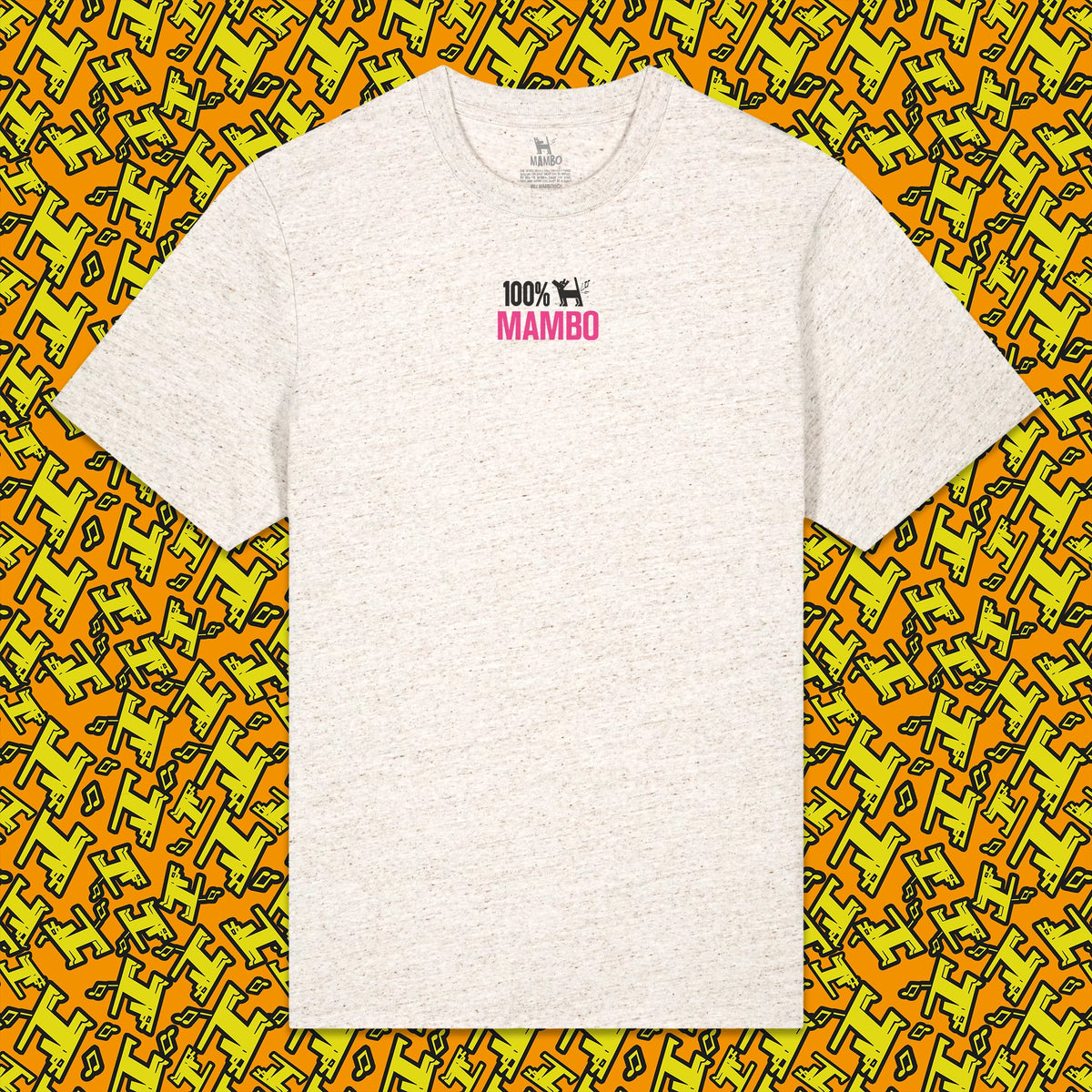 Sweet Melodies t-shirt in Eco Heather — garment front