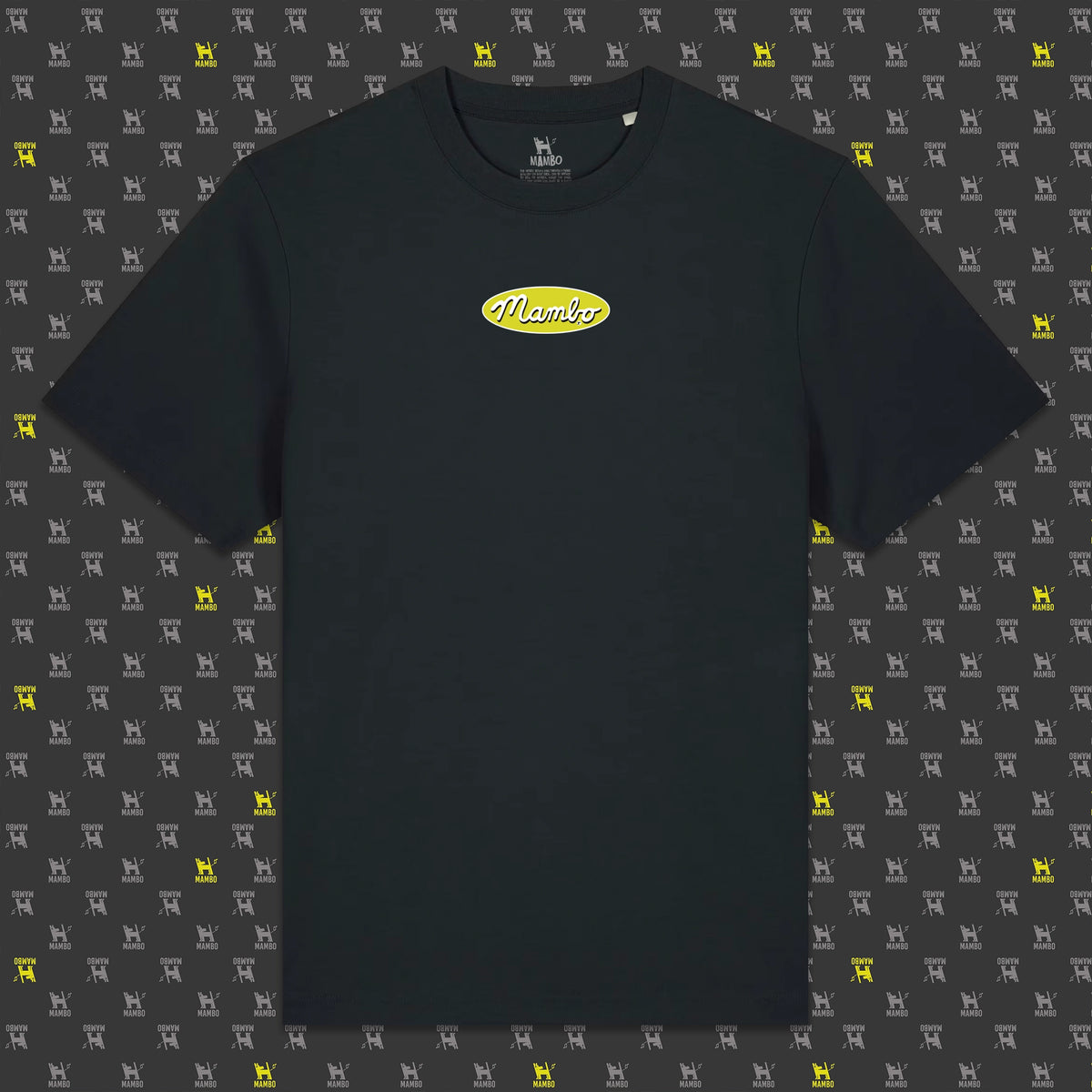 Core Logo t-shirt in Black — garment front