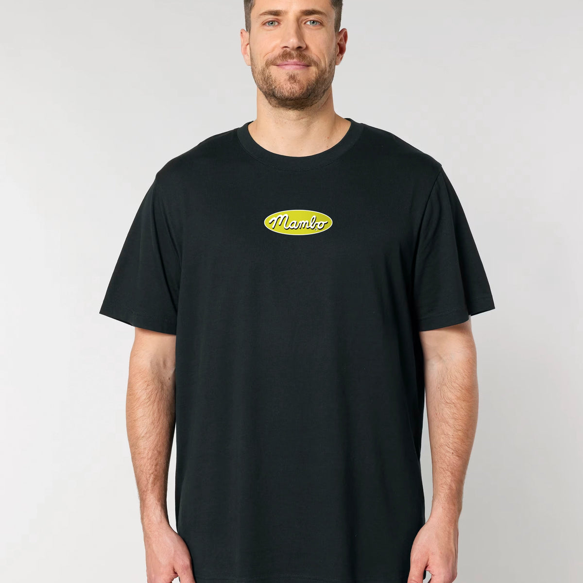 Core Logo t-shirt in Black — model front