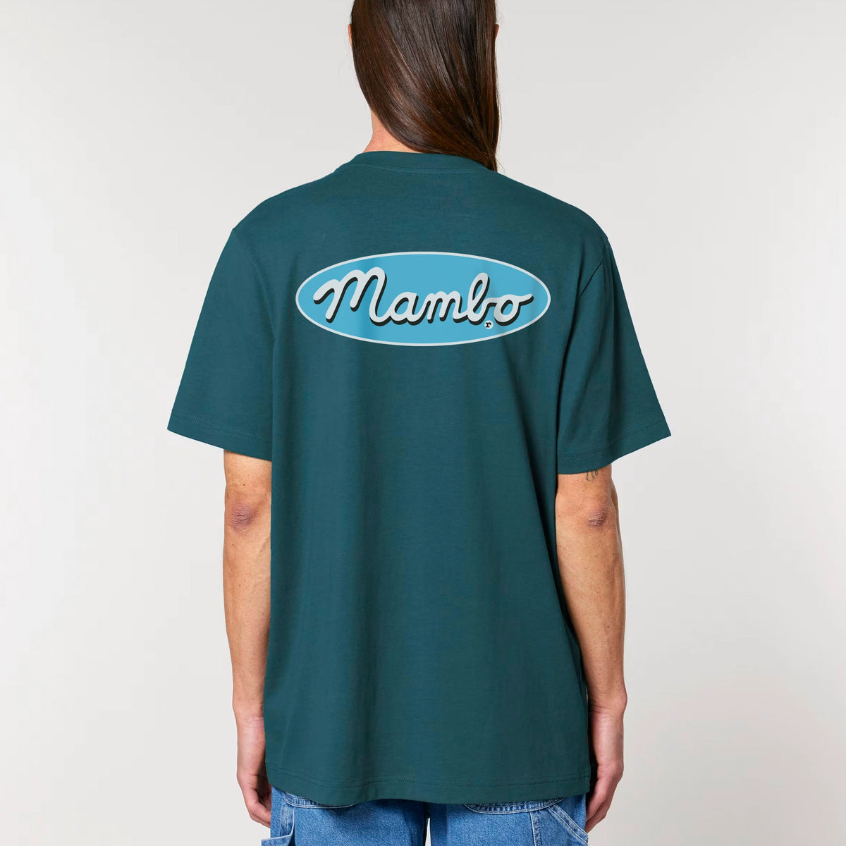 Core Logo t-shirt in Stargazer — model back