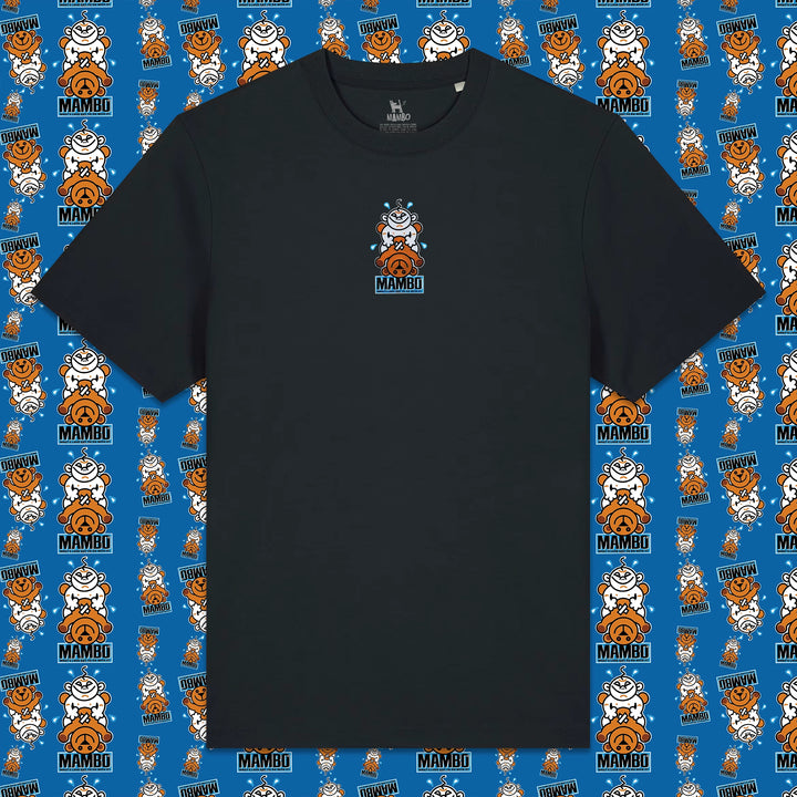 What's Love t-shirt in Black — garment front