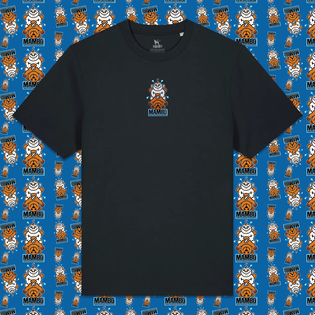 What's Love t-shirt in Black — garment front