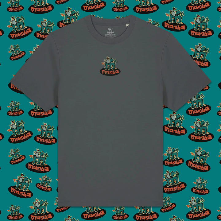 Mambo Griffin T-shirt in Anthracite, front product view