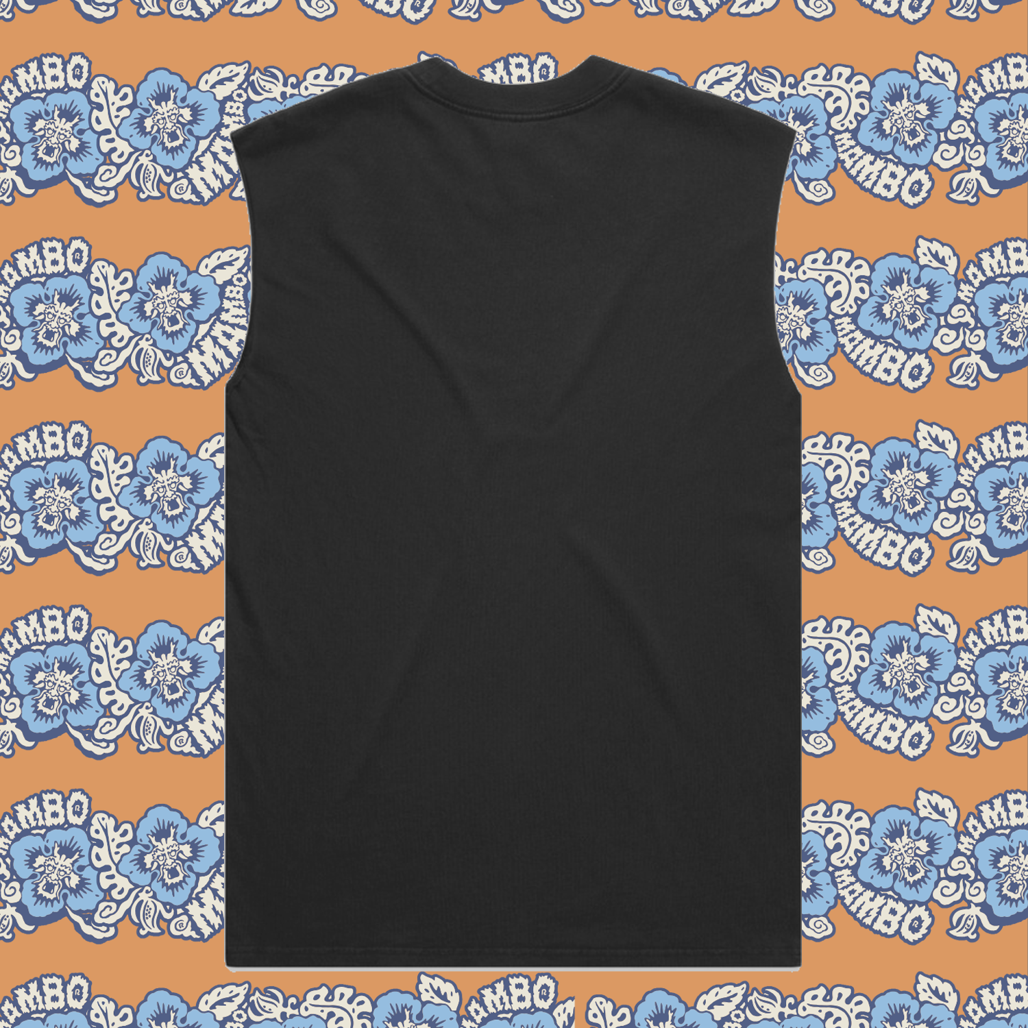 Mambo 'Bones' Tank Top - Black - Mambo