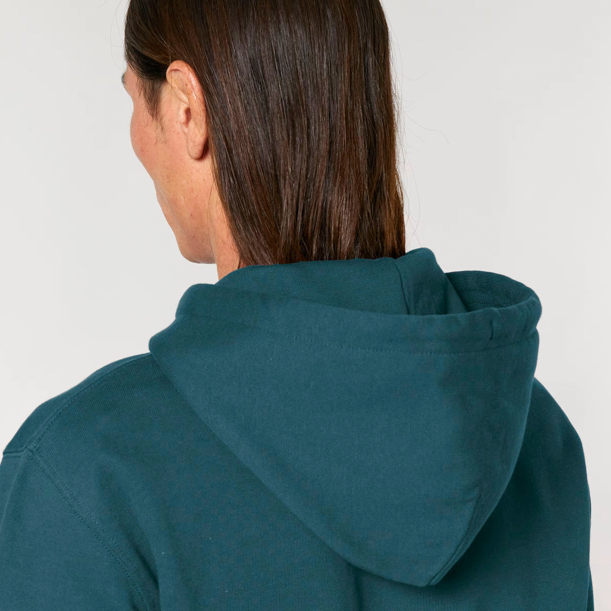 Farting Dog hoodie in Stargazer — detail back