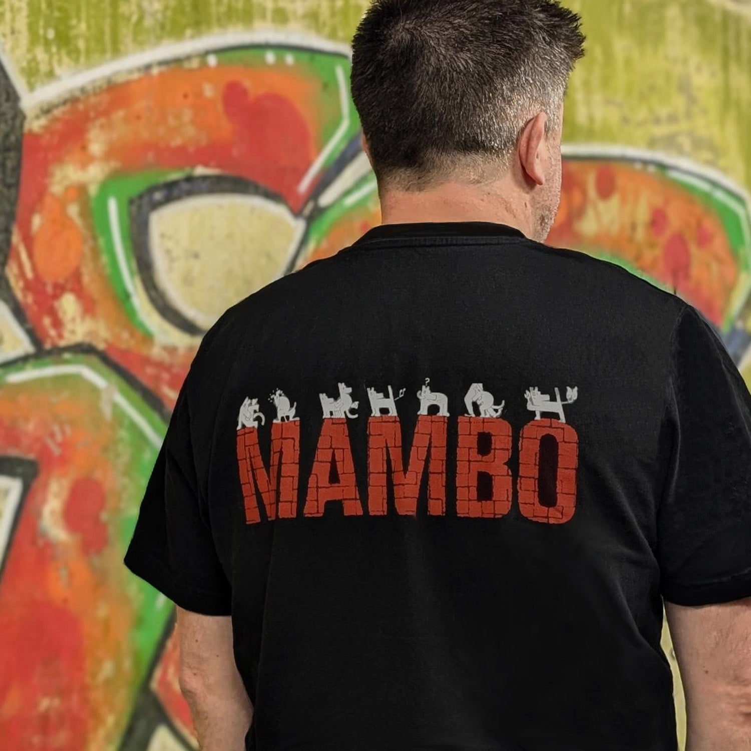 Mambo 'Line Up' T-Shirt - Black