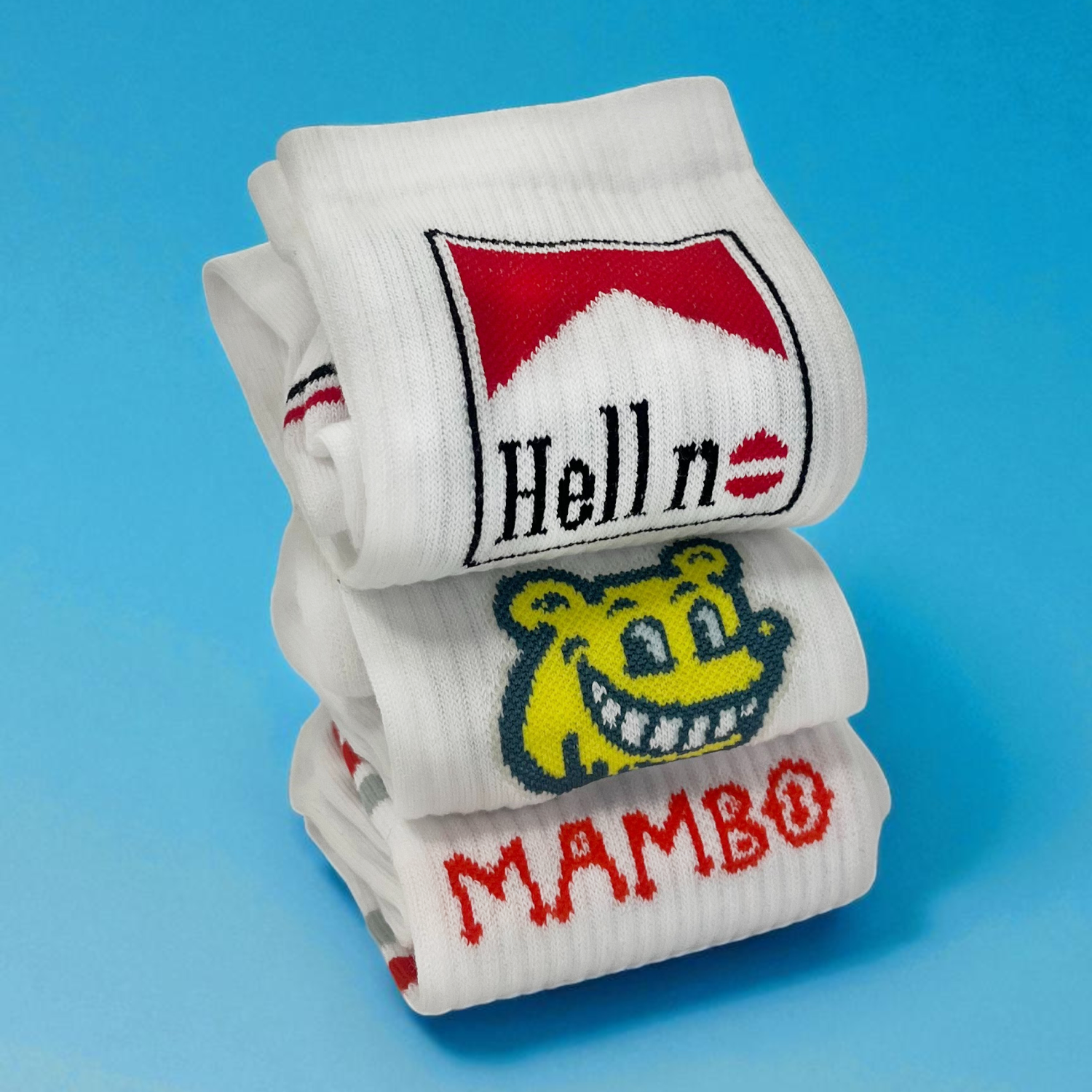 Mambo 'Toe-tal Package' Crew Socks Set - Mambo