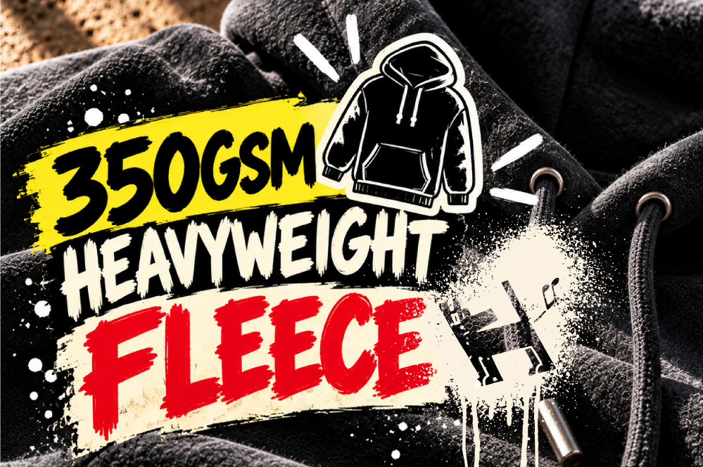 350GSM HEAVYWEIGHT FLEECE