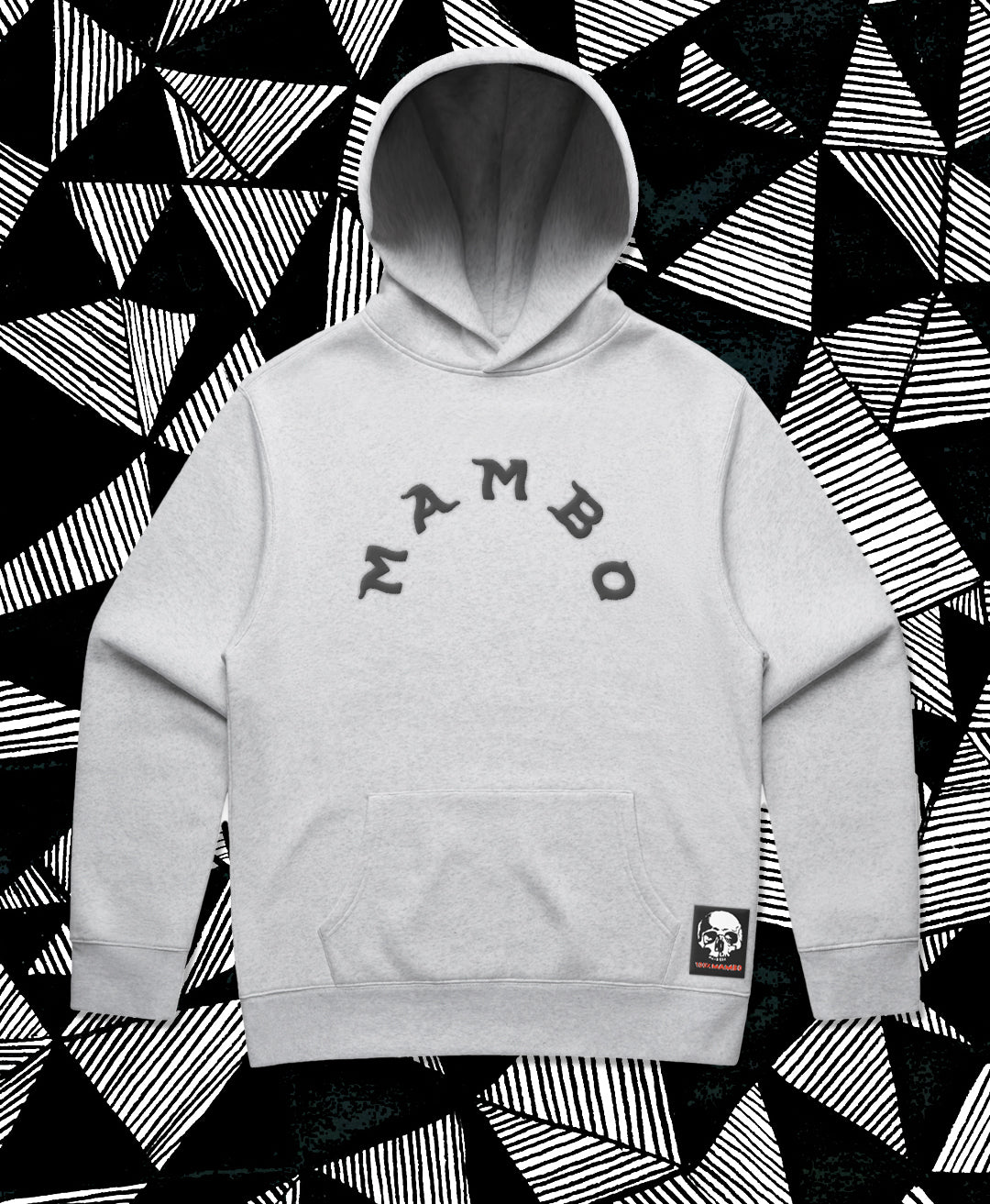 Mambo Embroidered Logo Relaxed Hoodie