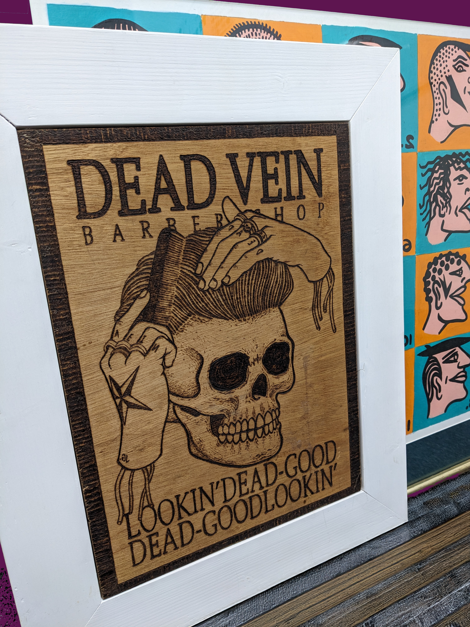 Mambo 'Dead Vein' Limited Edition T-Shirt - Blue Ice