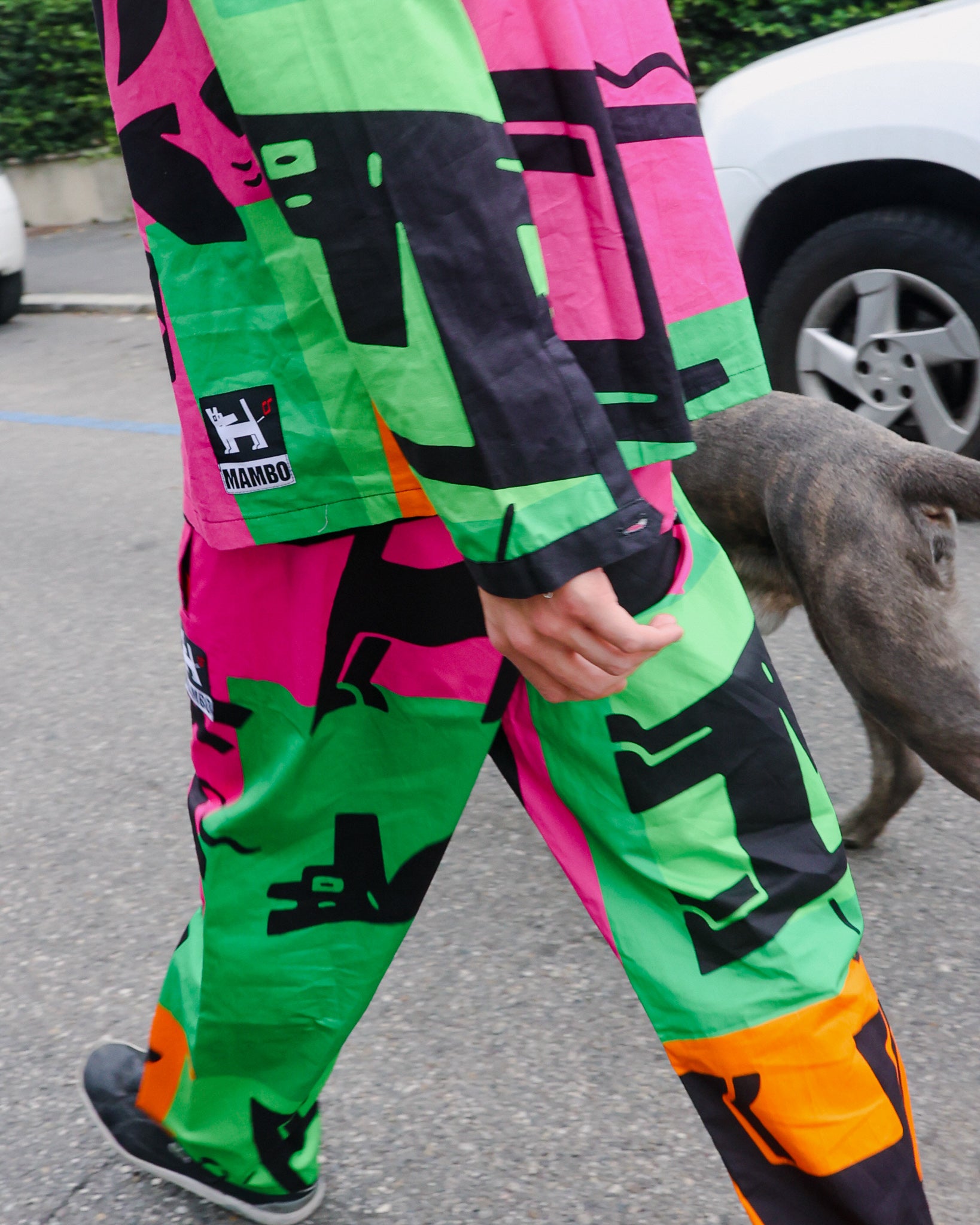 Big Dog Trouser - Neon Dog House