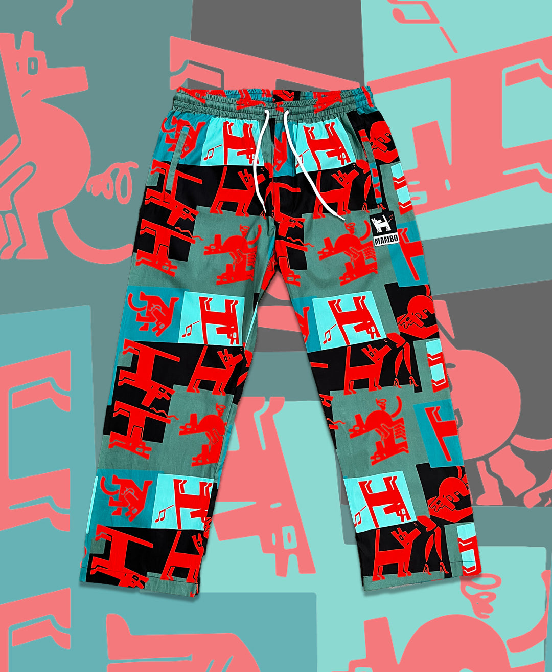 DJ Pants - Blue Dog House - The Artistsformerly known as The Moose