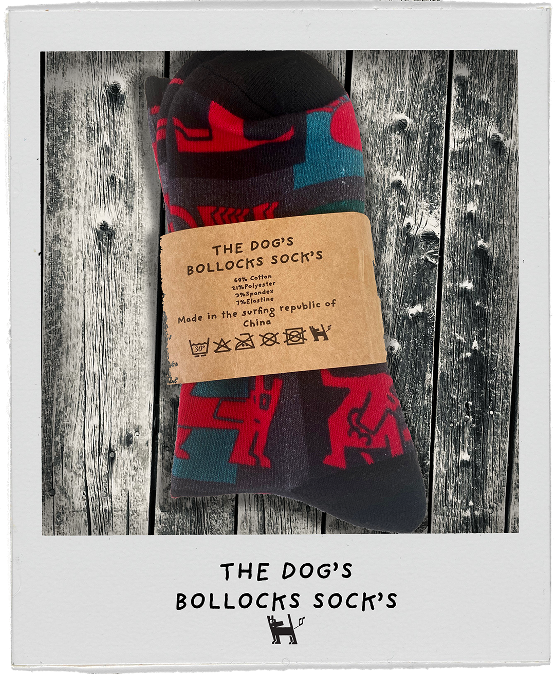 MAMBO SOCKS - THE DOGS BOLLOCKS -
