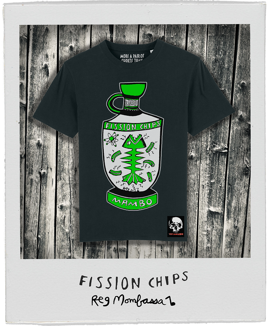 Mambo Fission Chips Tee - Reg Mobassa
