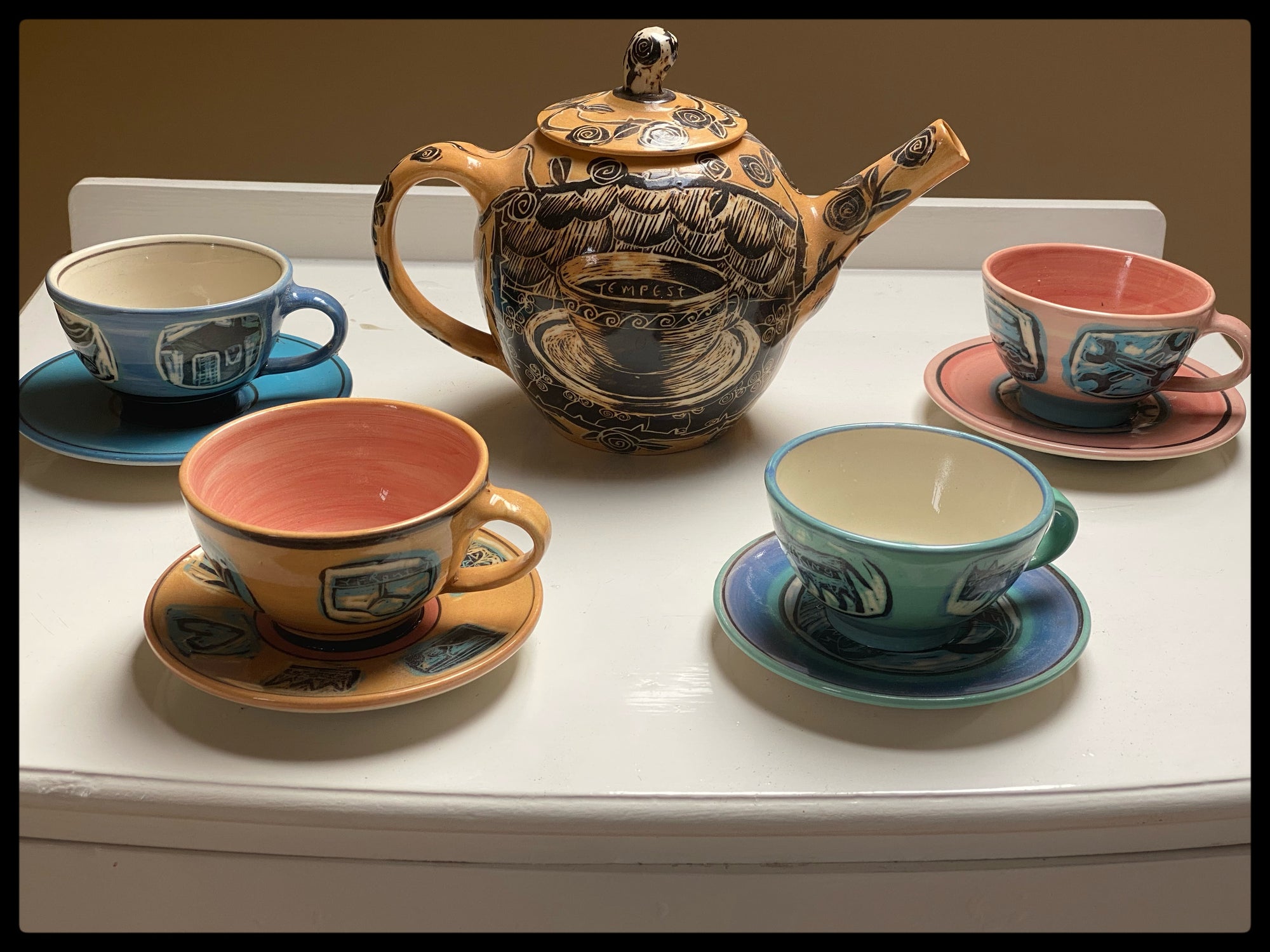 Gerry Wedd teapot Relics