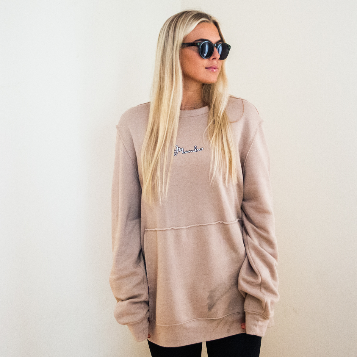 Mambo Quality You Can Trust Raw Edge Sweat