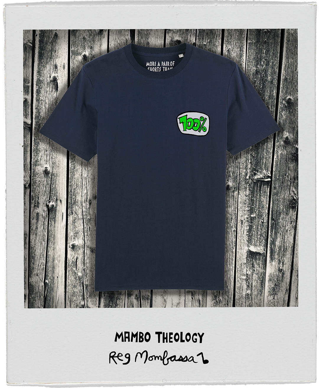 Mambo Theology Tee - Reg Mombassa
